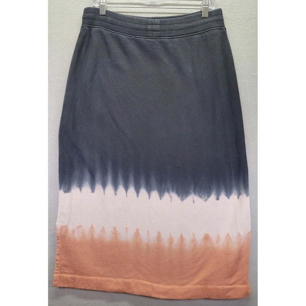 Lauren‎ Ralph Lauren Womens TieDye Midi Skirt Size Medium Drawstring